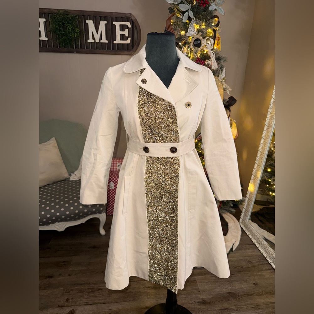 Gryphon New York • Shin Princess Beaded Trench Coat